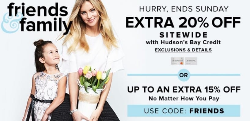 Hudson's Bay Sales