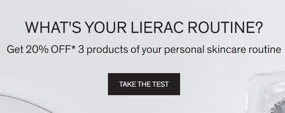 Click to go to the Lierac Sale