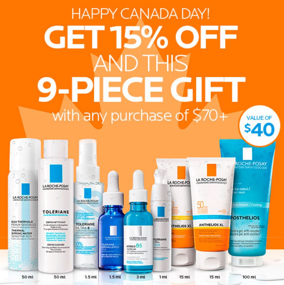 La Roche Posay's Canada Day Sale