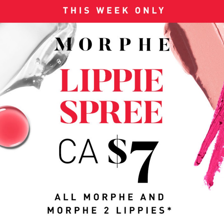 Click to go to the Morphe Sale