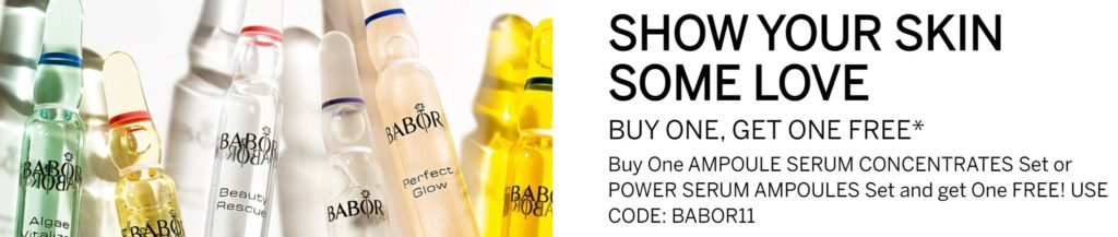 Click to go to the Babor Sale