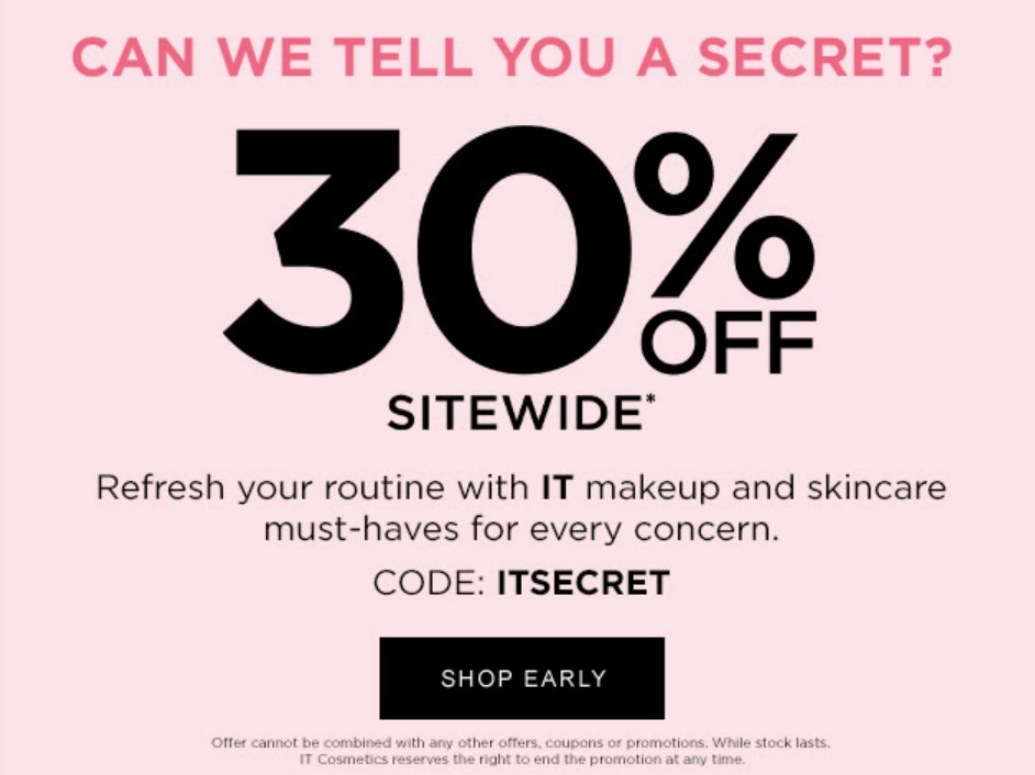 IT Cosmetics Email