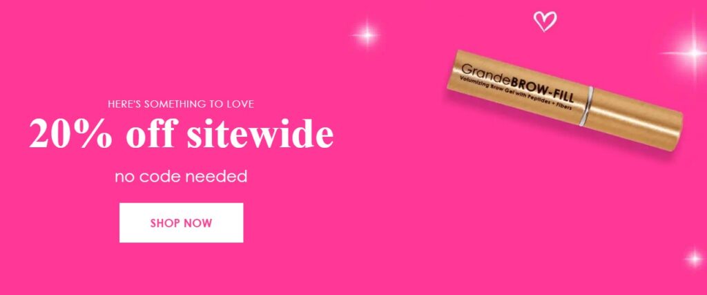 Click to go to the Grande Cosmetics Sale