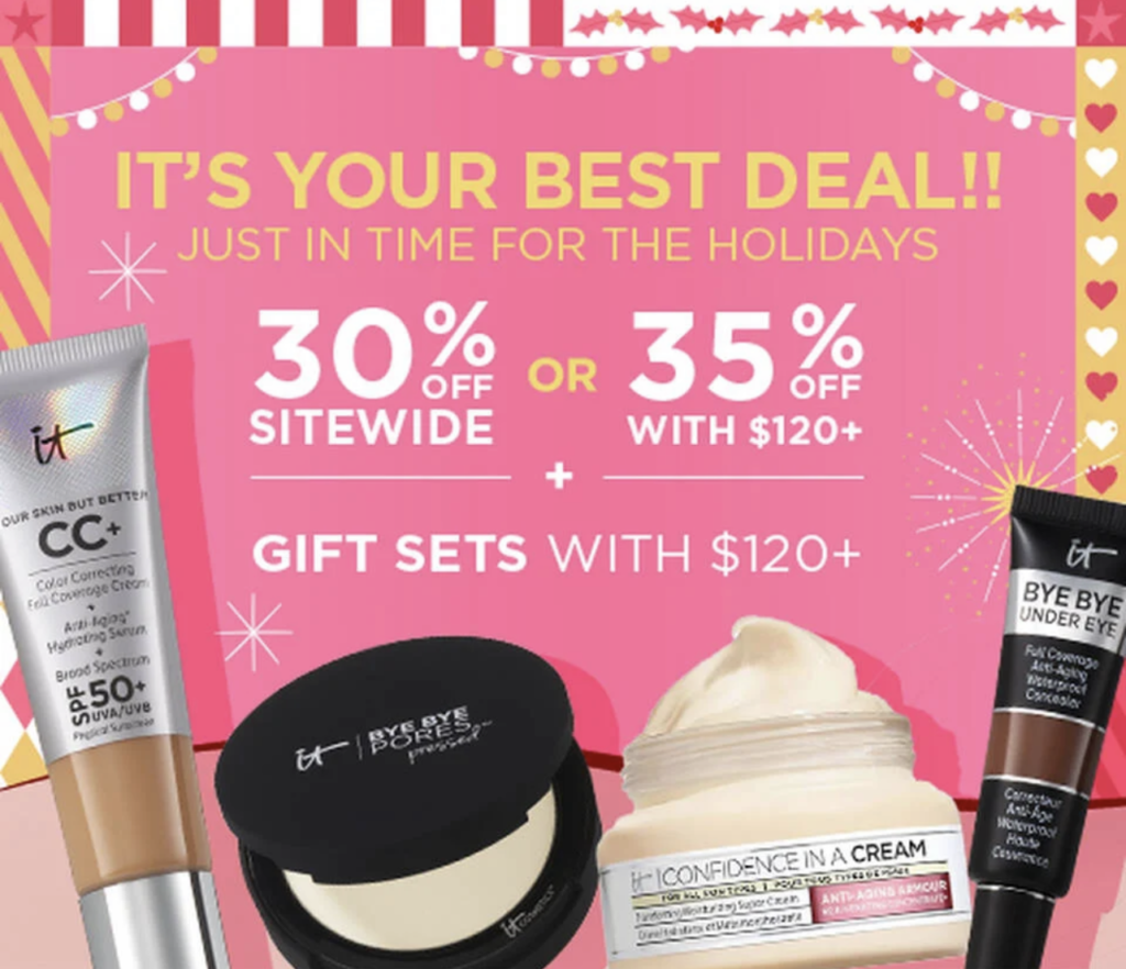 Click to go to the IT Cosmetics Sale