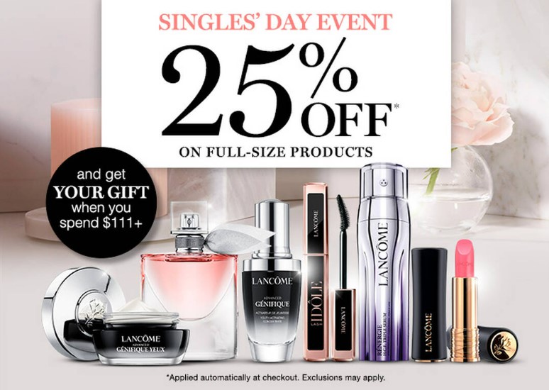 Click to go to the Lancôme Sale