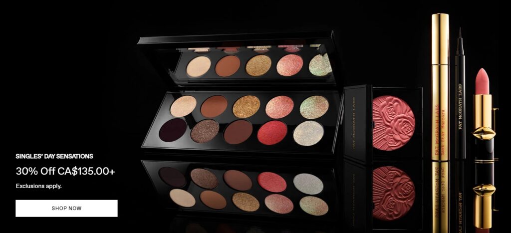 Click to go to the Pat McGrath Sale