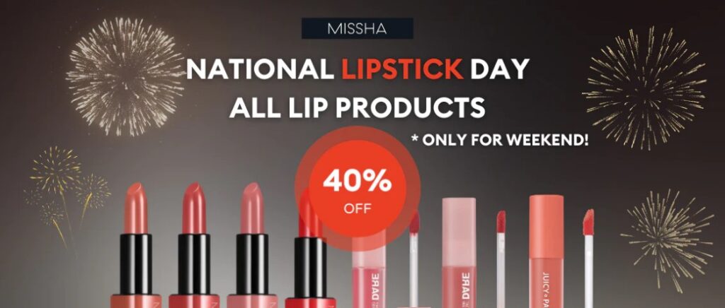 Click to go to the Missha Sale