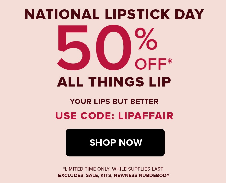 Click to go to the Nudestix Lipstick Sale