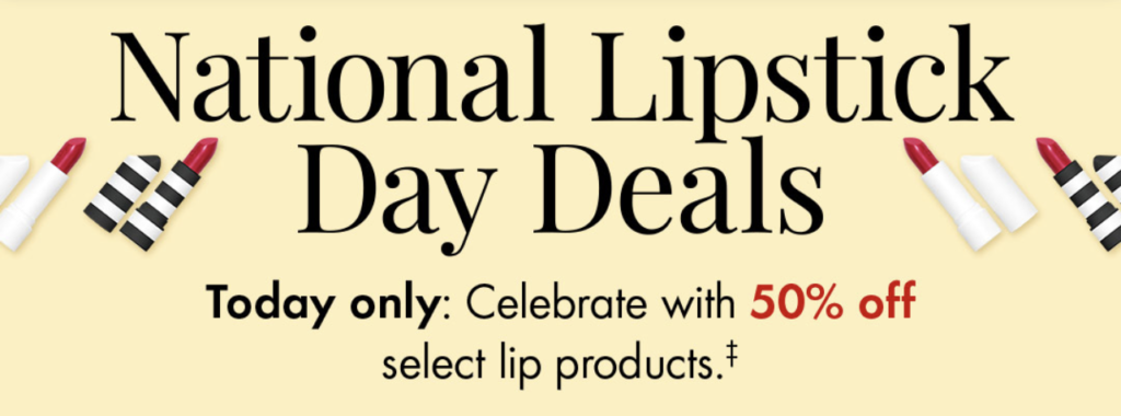 Click to go to the Sephora Lipstick Sale