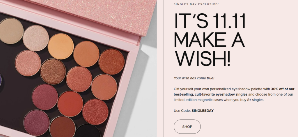 Click to go to the Anastasia Beverly Hills Singles' Day Deals