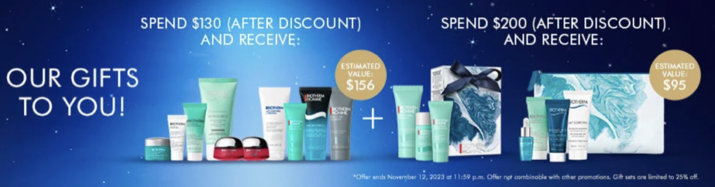 Click to go to the Biotherm Singles' Day Deal
