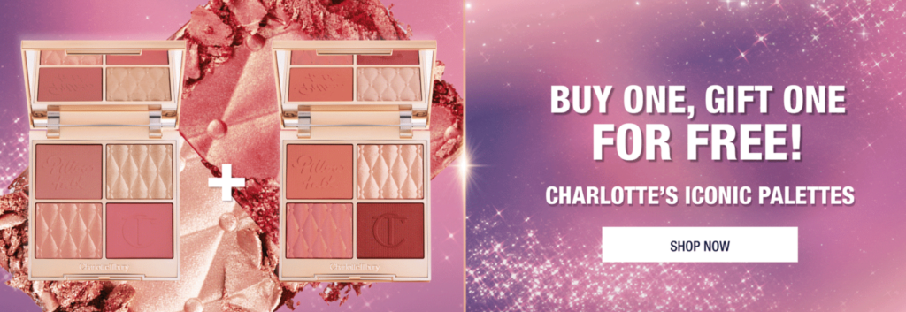 Click to go to the Charlotte Tilbury Singles' Day Deal