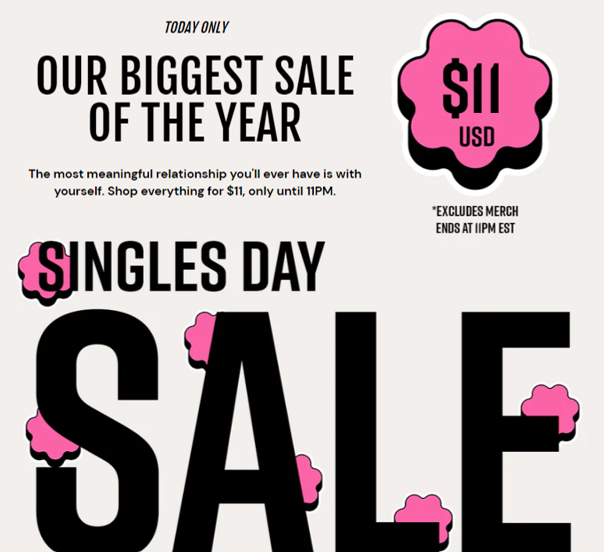 Click to go to the Evio Beauty Singles' Day Deal
