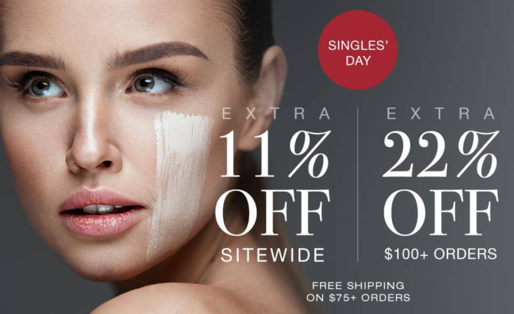 Click to go to the L'Oréal Beauty Outlet Singles' Day Deal
