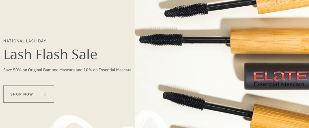 Click to go to the Elate Cosmetics National Lash Day deal
