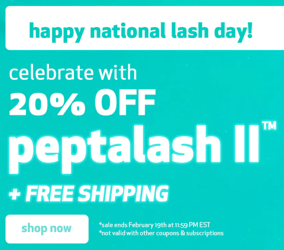 Click to go to the Indeed Labs National Lash Day deal