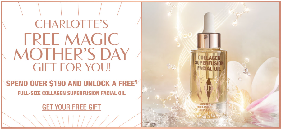 Click to go to the Charlotte Tilbury Mother's Day Offer
