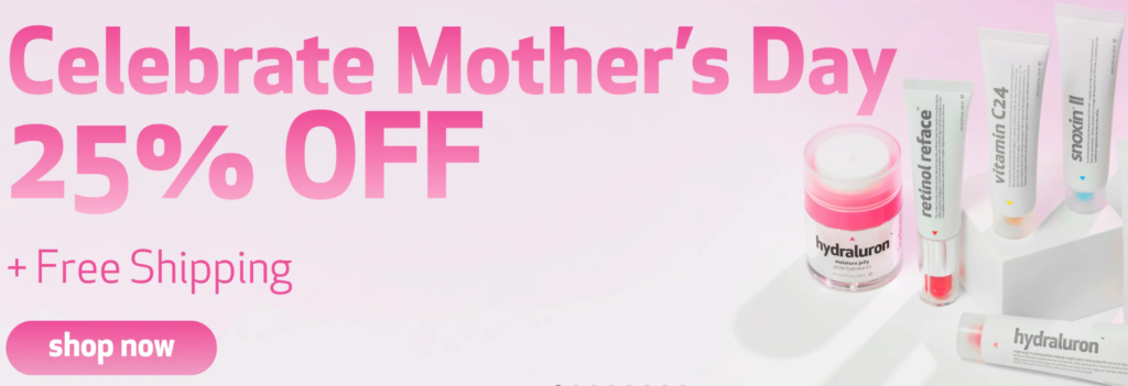 Click to go to the Indeed Labs Mother's Day Sale