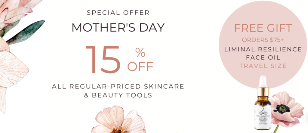 Click to go to the LaVigne Natural Skincare Mother's Day Sale