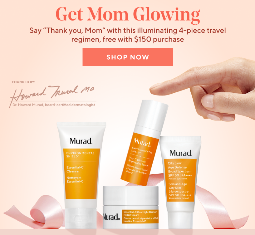 Click to go to the Murad Mother's Day Offer