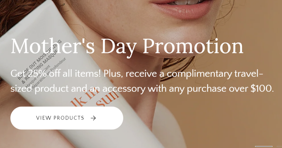 Click to go to the Voir Hair Mother's Day Sale