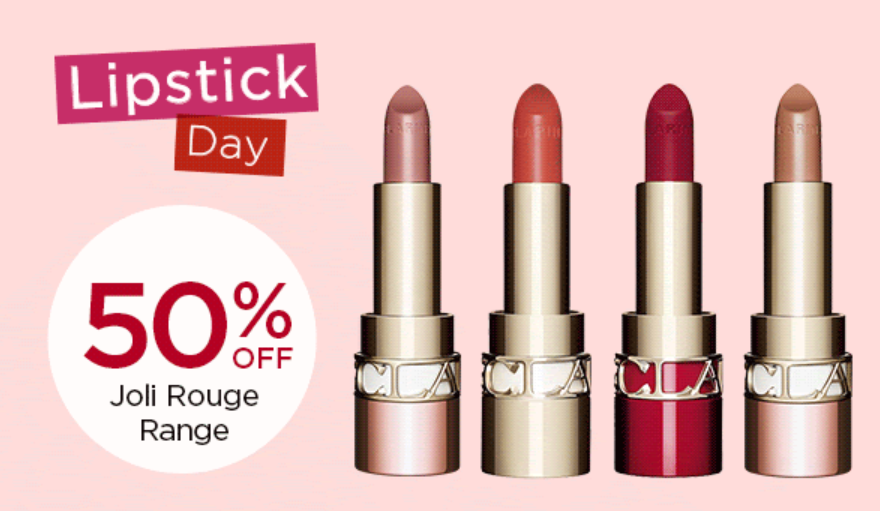 Click to go to Clarins' 2024 National Lipstick Day Deal