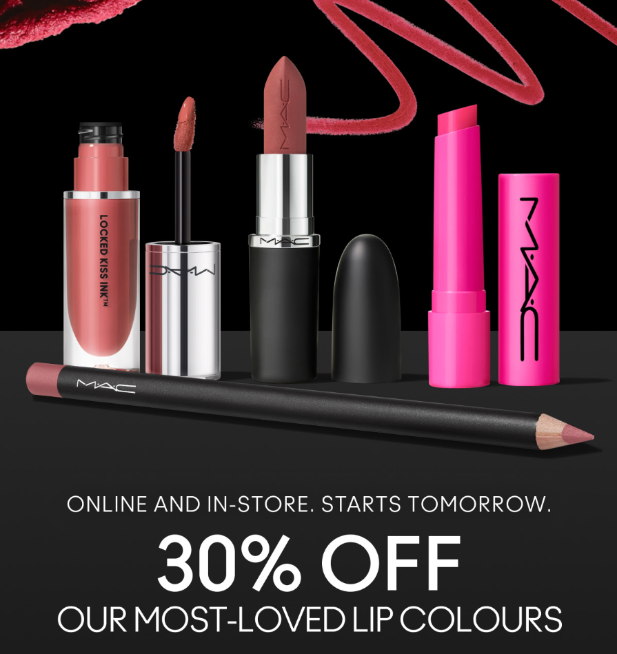 Click to go to MAC's 2024 National Lipstick Day Deal