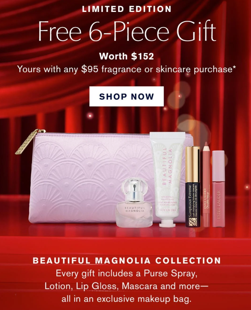 Click to go to the Estee Lauder Offer