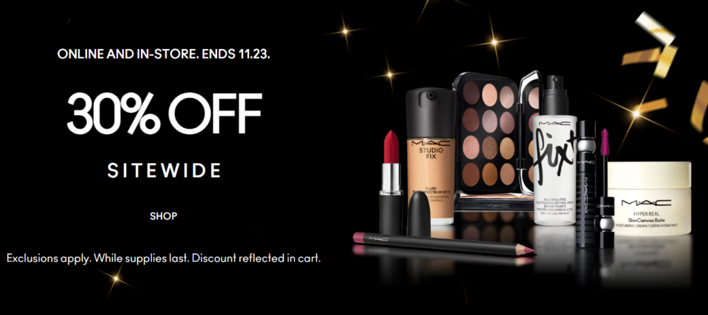 Click to go to the MAC Sale