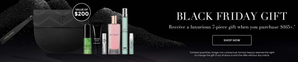 Click to go to the Armani Beauty Offer