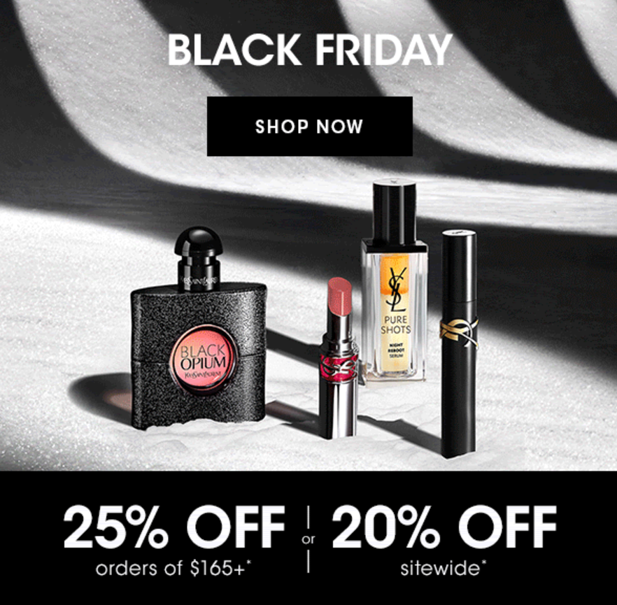 Click to go to the YSL Beauty Sale