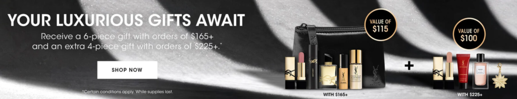 Click to go to the YSL Beauty Offer