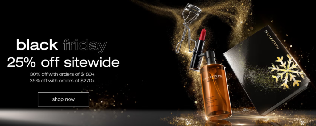 Click to go to the Shu Uemura Sale