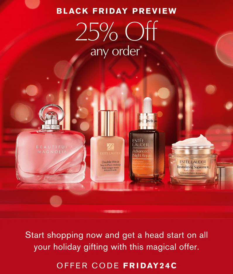 Click to go to the Estee Lauder Sale