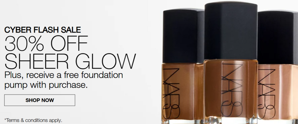 Click to go to the NARS Sale