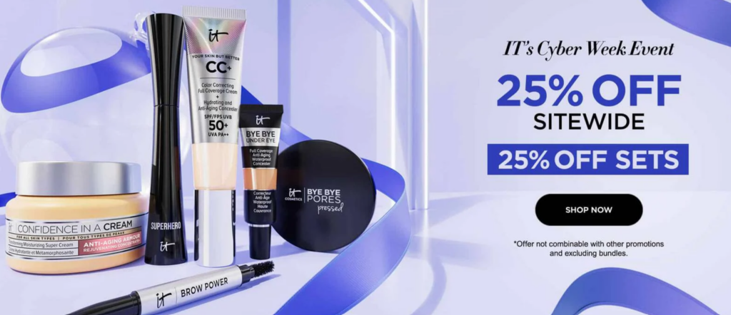 Click to go to the IT Cosmetics Sale