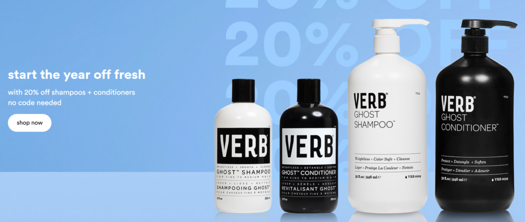 Click to go to the VERB Sale