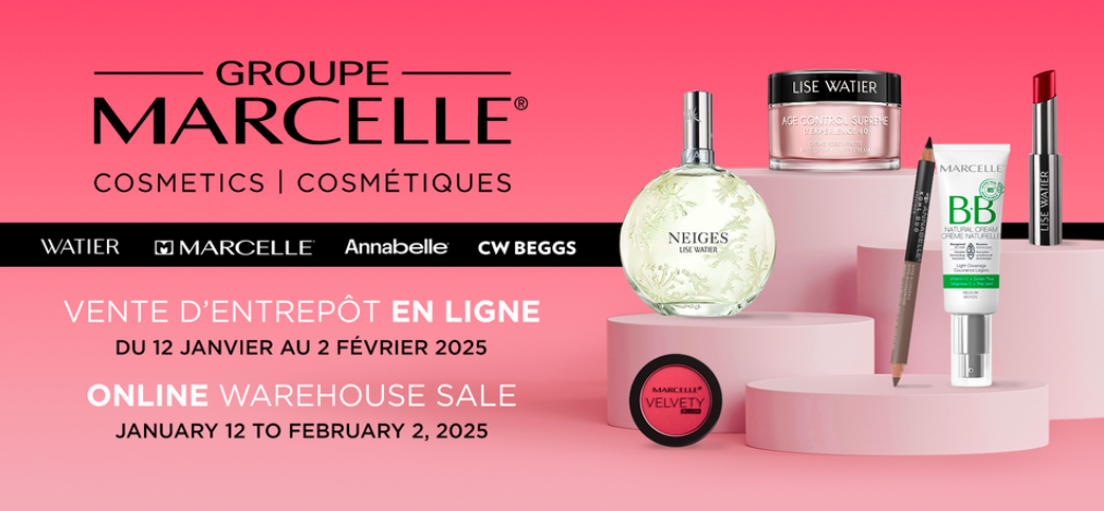 Click to go to the Groupe Marcelle Warehouse Sale