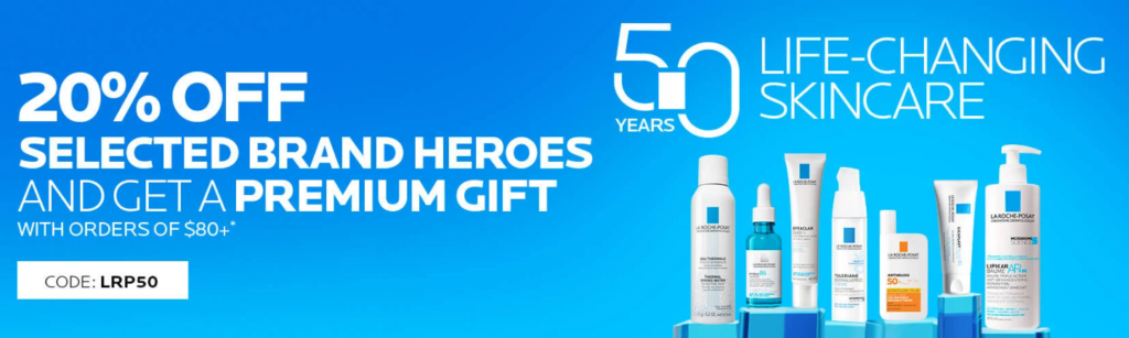 Click to go to the La Roche Posay Sale