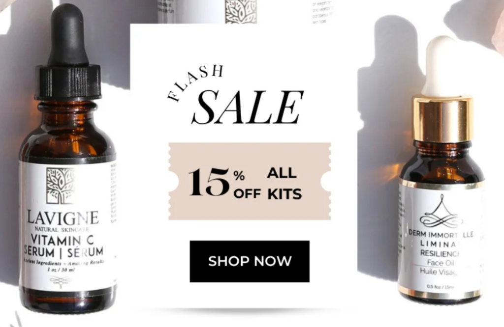 Click to go to the LaVigne Natural Skincare Sale