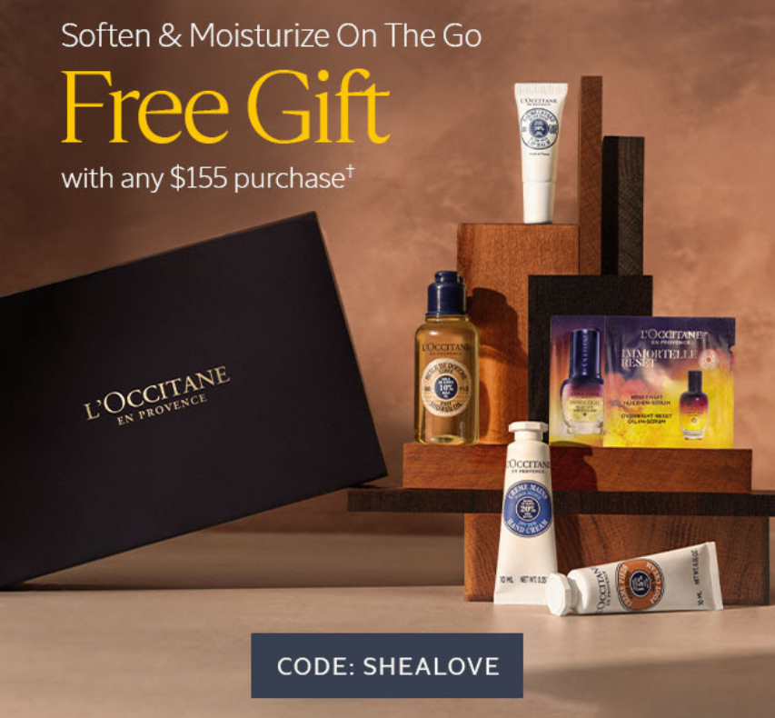 Click to go to the L'Occitane Offer