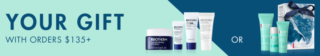 Click to go to the Biotherm Sale