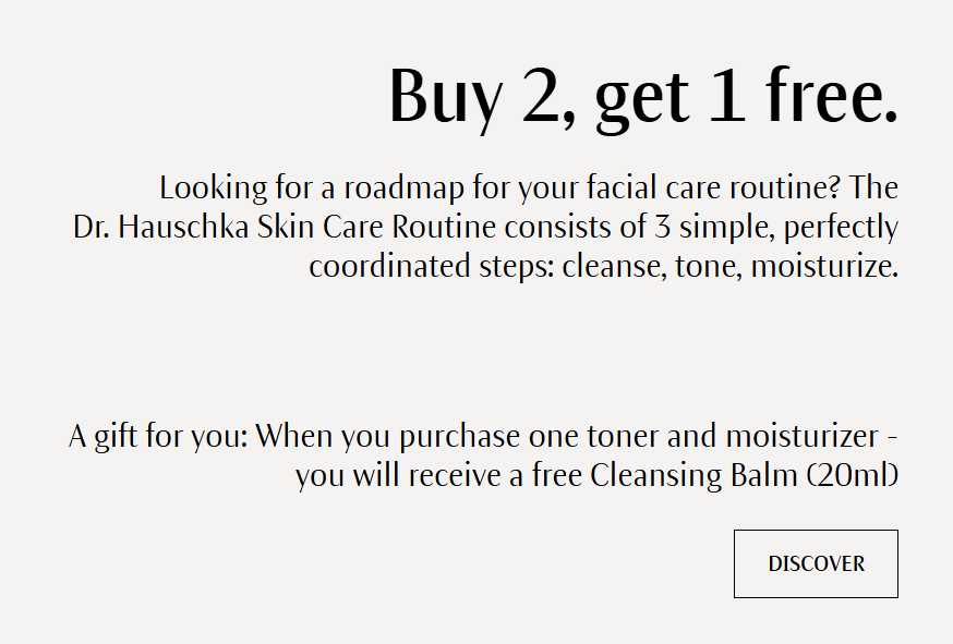 Click to go to the Dr. Hauschka Sale