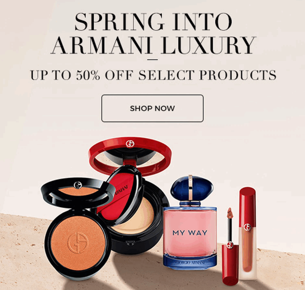 Click to go to the Armani Beauty Sale
