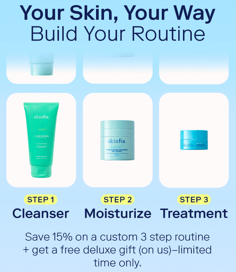 Click to go to the Skinfix Sale