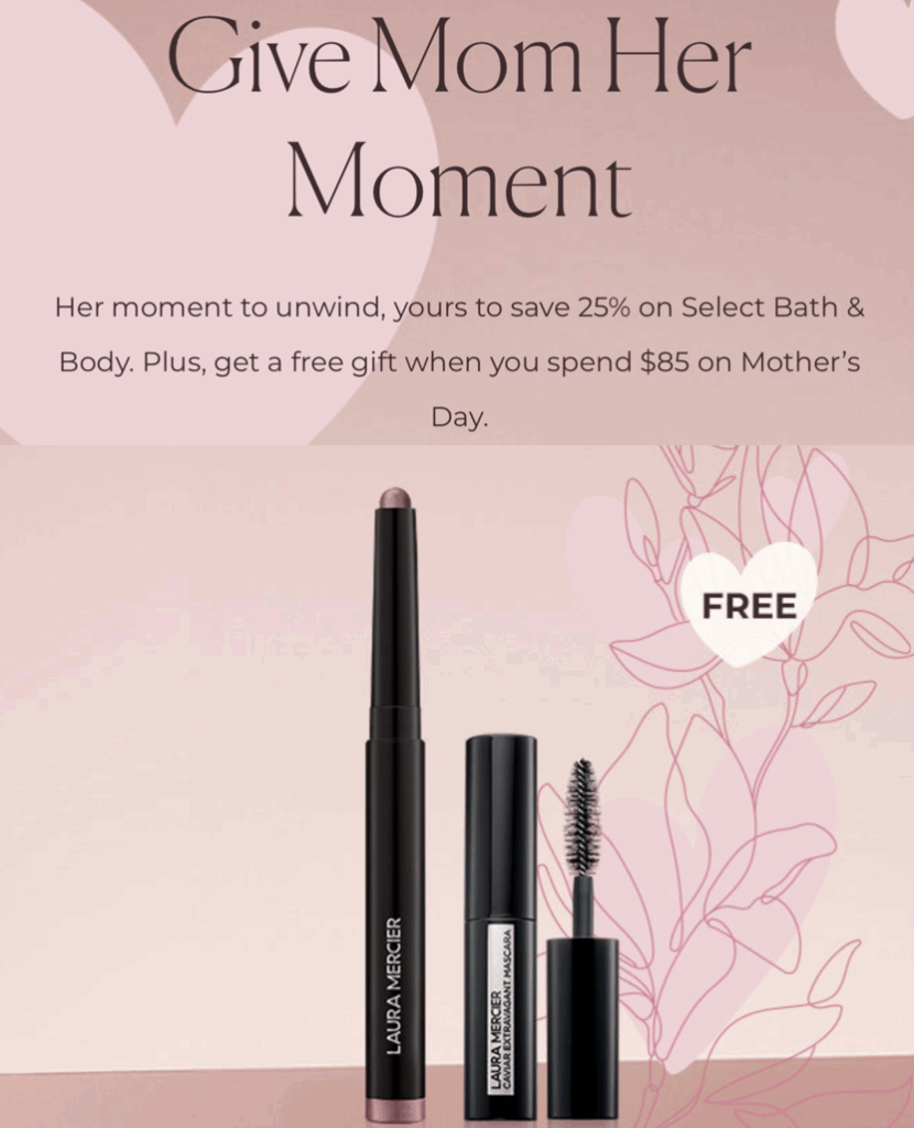 Click to go to the Laura Mercier Sale