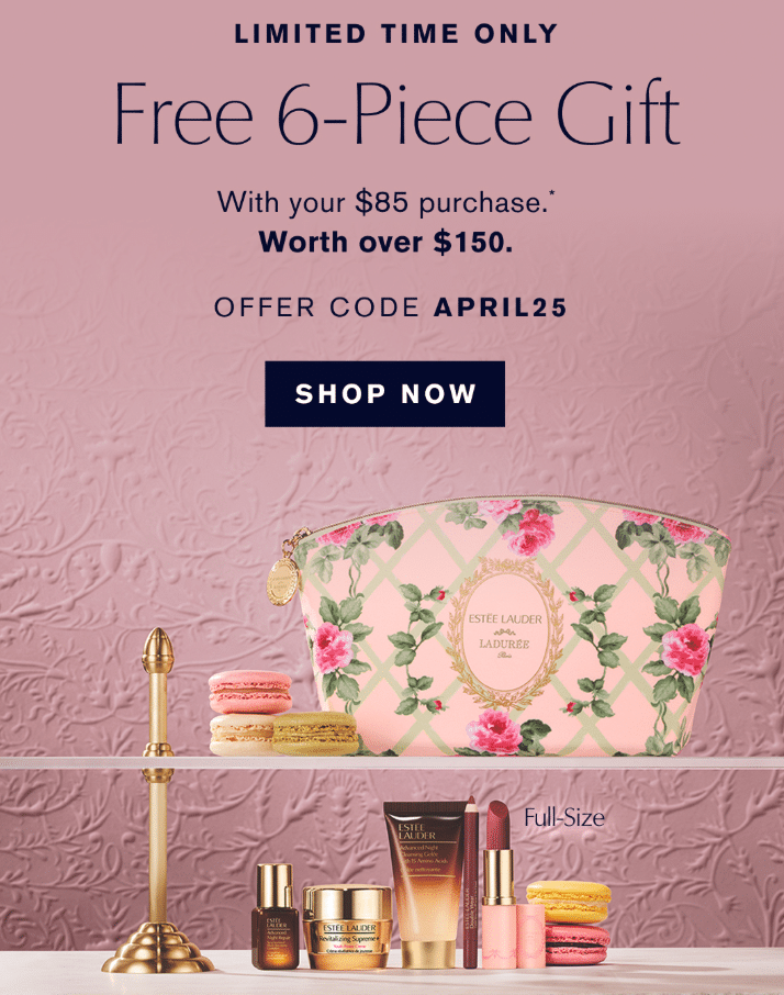 Click to go to the Estee Lauder Offer
