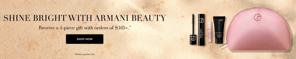 Click to go to the Armani Beauty Sale