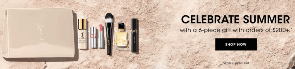 Click to go to the YSL Beauty Offer