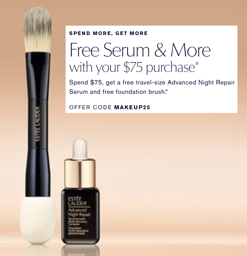 Click to go to the Estee Lauder Offer